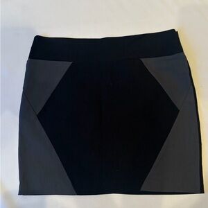 Elegant Black and Gray Women's Skirt